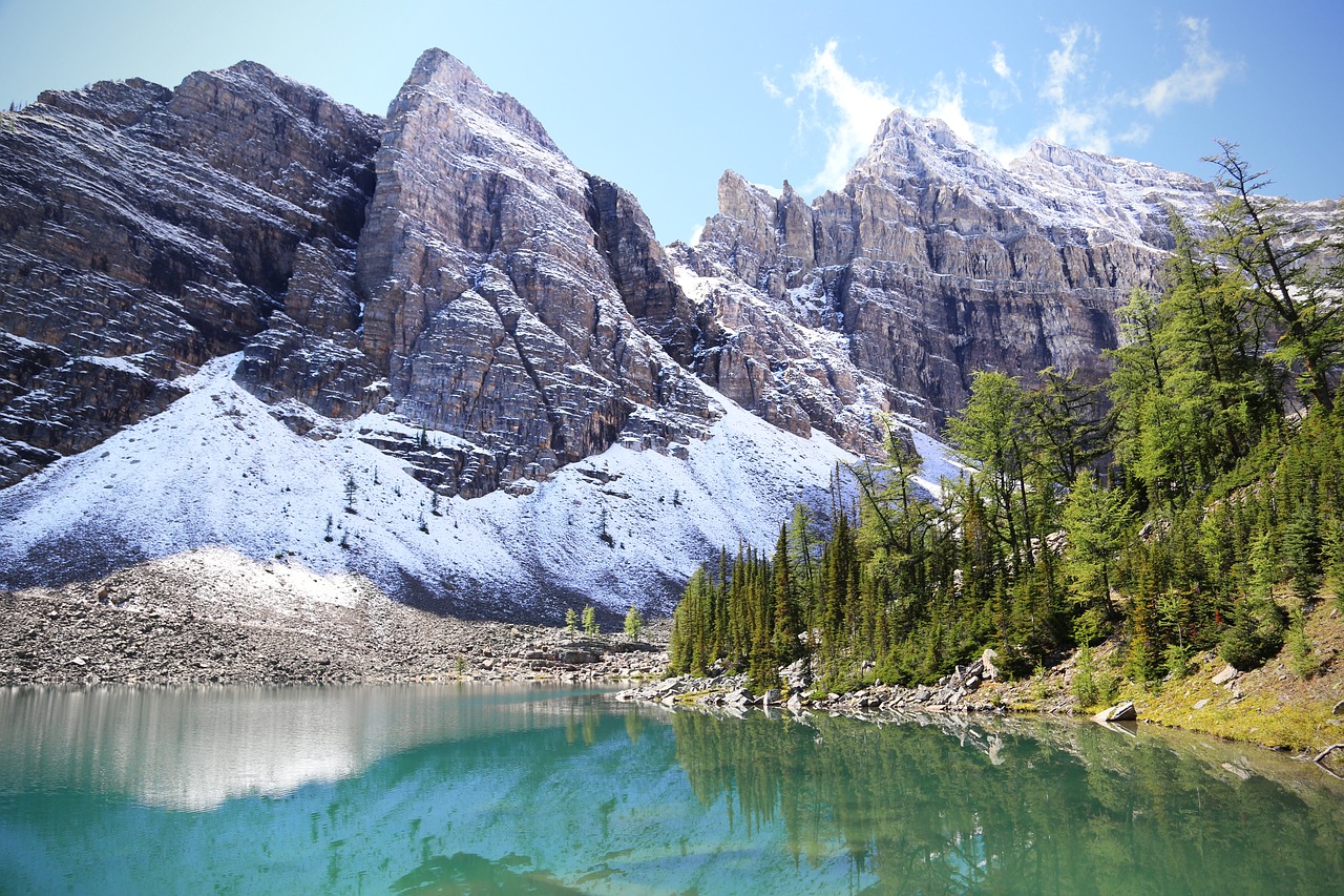 canada lake agnes free photo