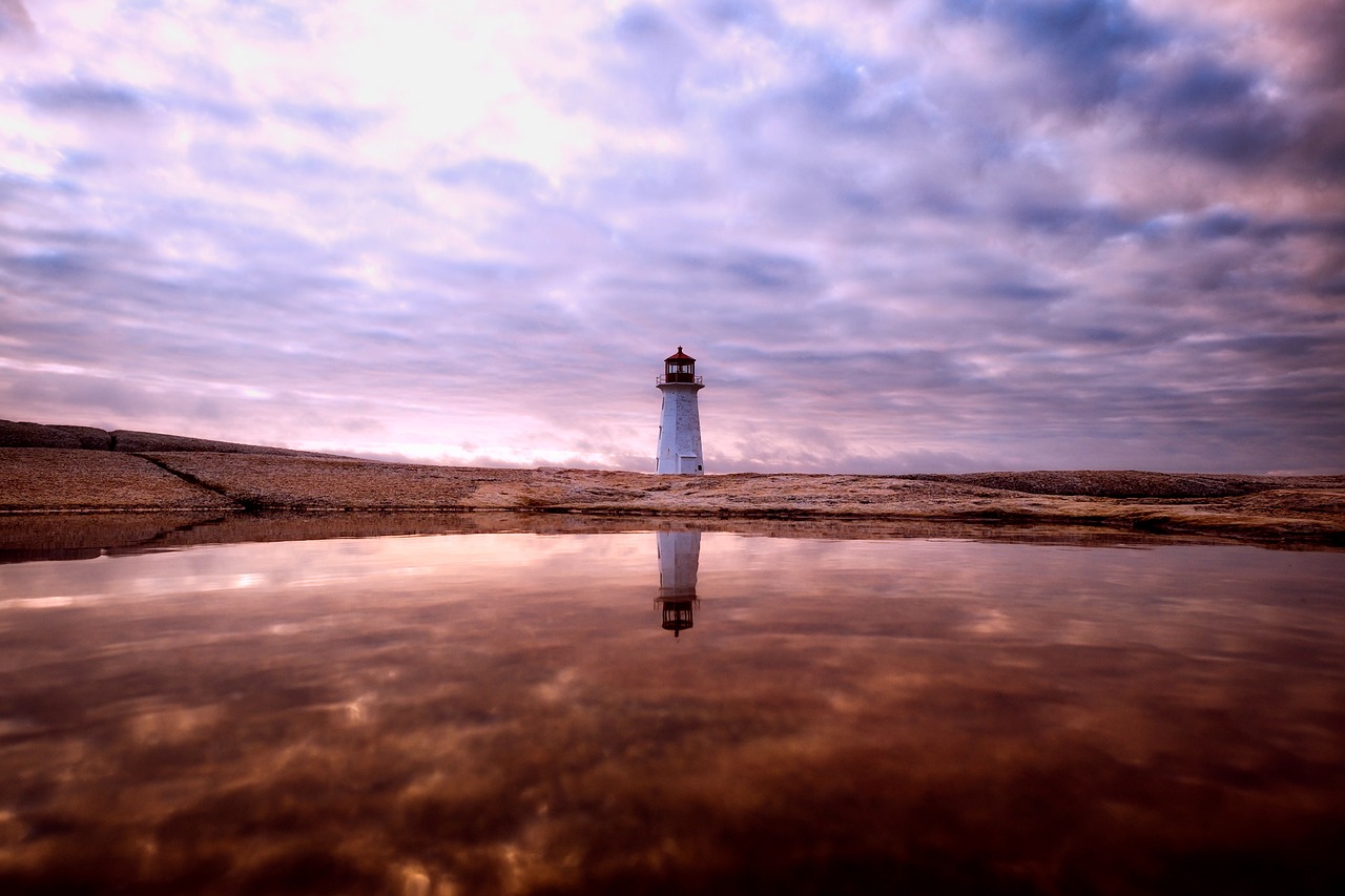 canada lighthouse landmark free photo