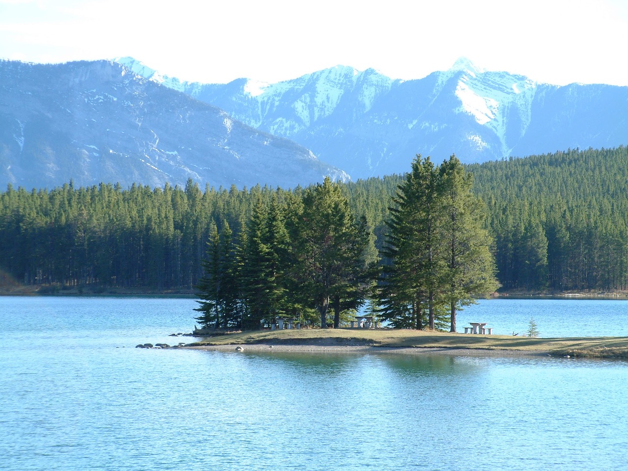 canada rockies lake free photo