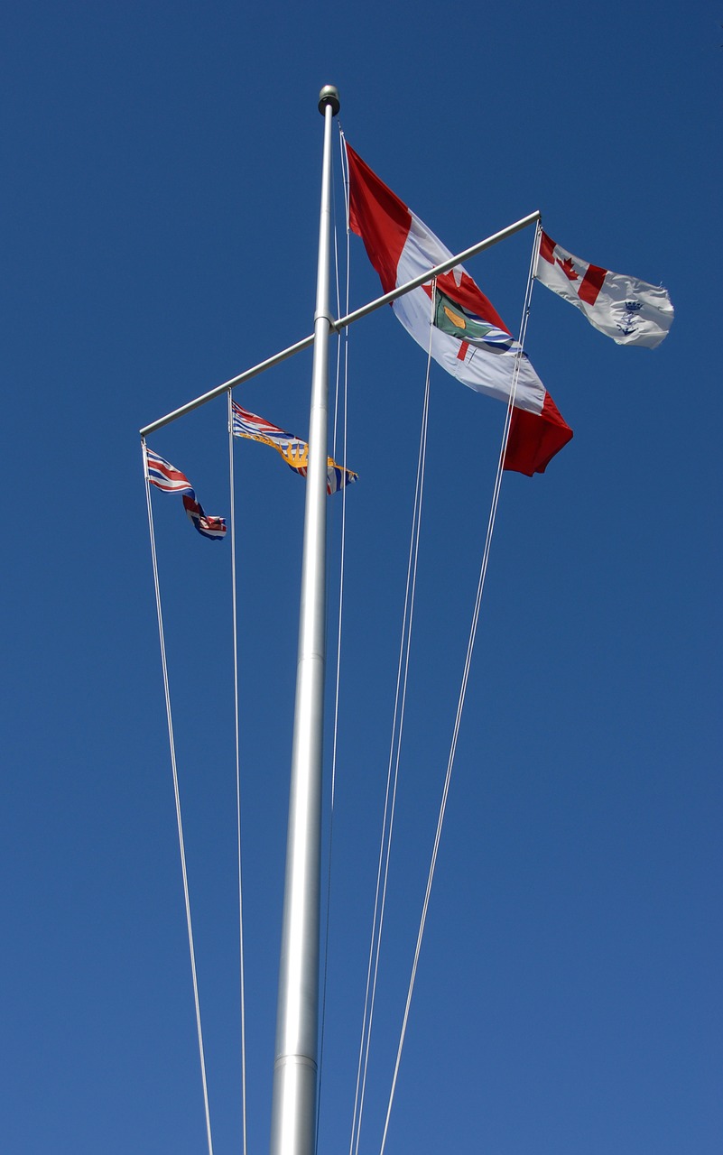 canada flag canadian free photo