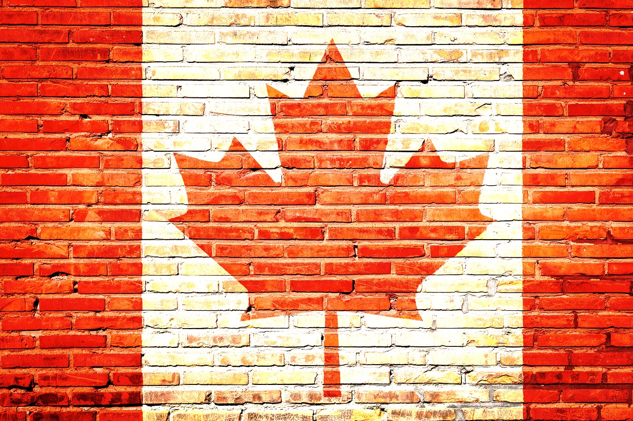 canada flag canadian free photo