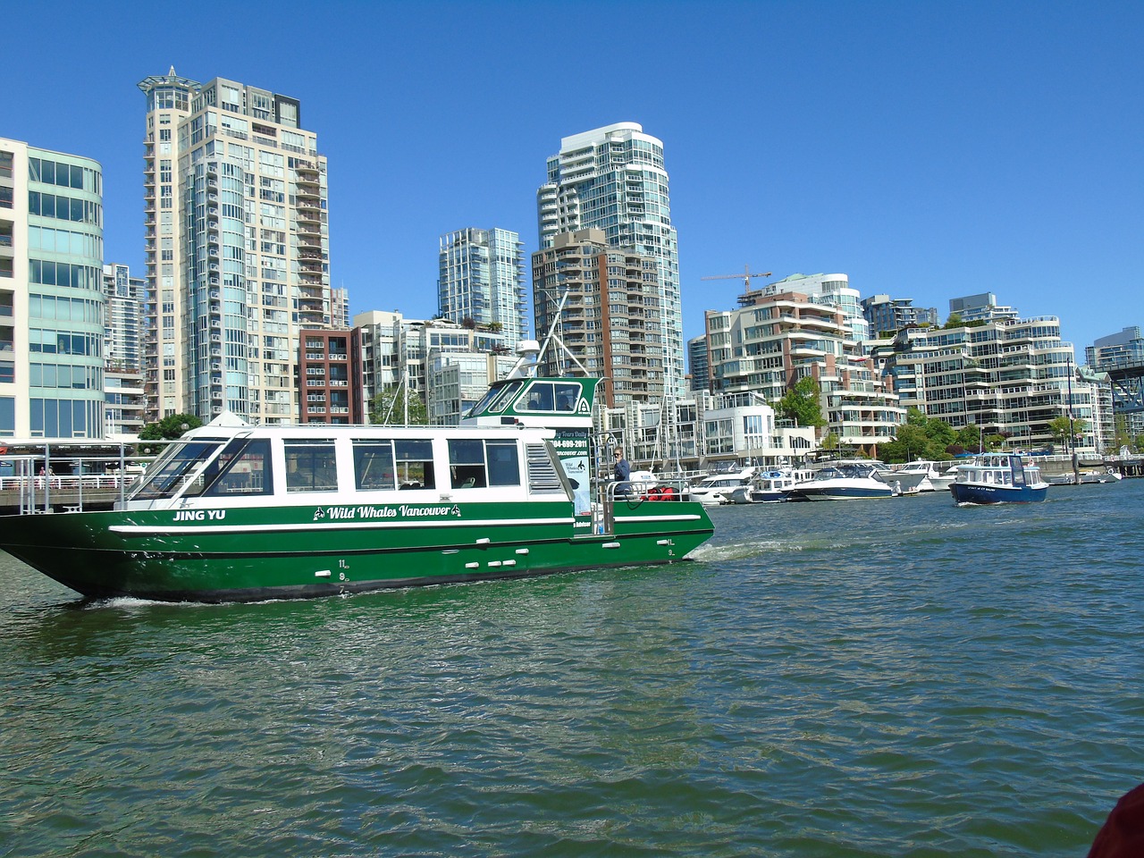 canada vancouver boat free photo