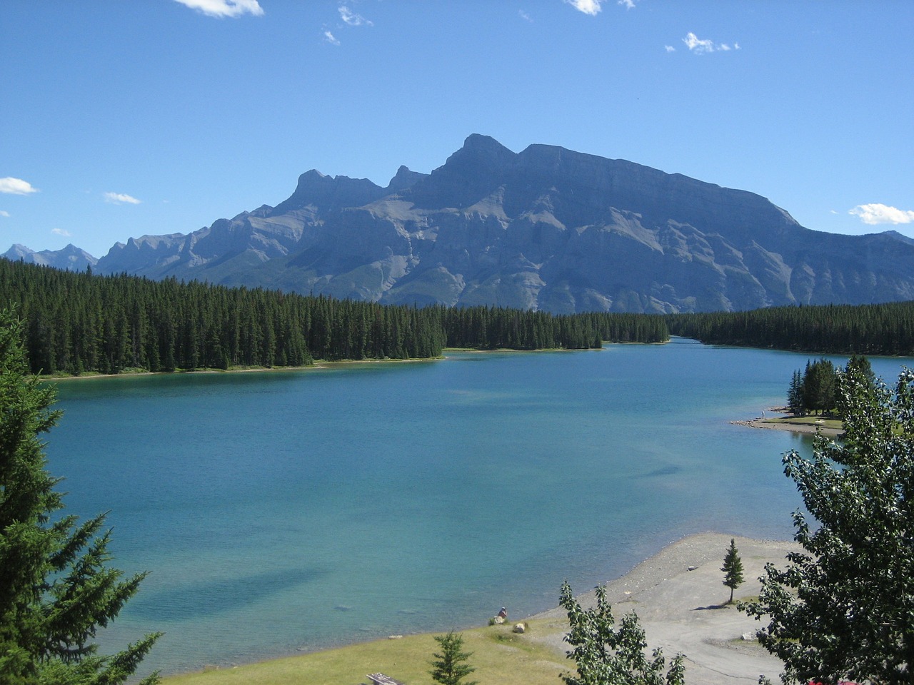 canada lake landscape free photo