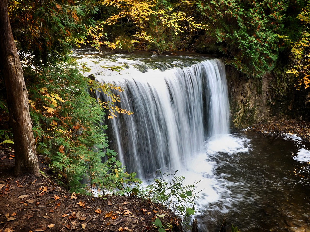 canada ontario waterfalls free photo