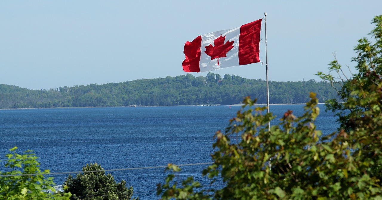 canada canadian flag flag free photo