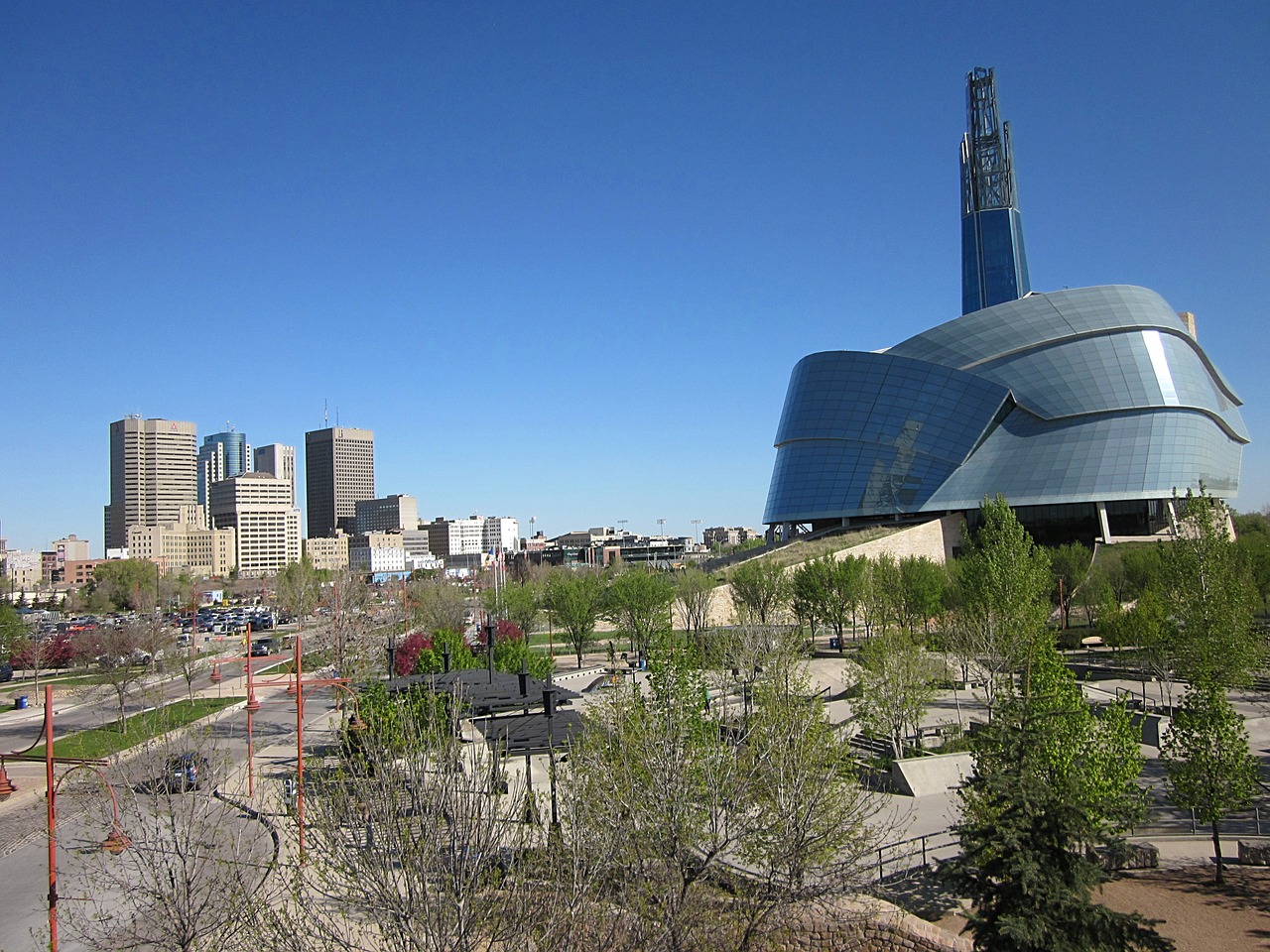 canadian museum for human rights winnipeg manitoba free photo