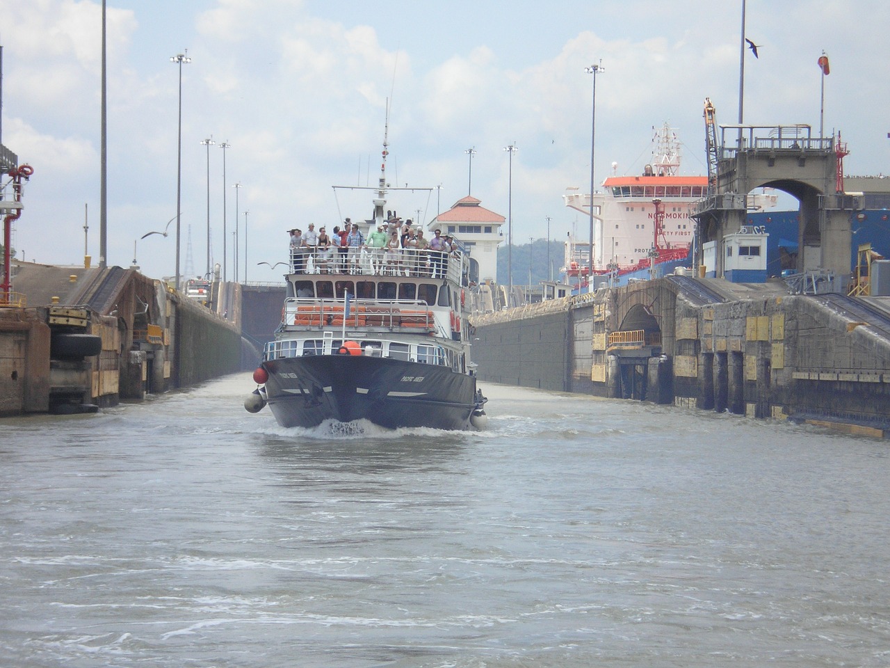 canal panama canal panama free photo