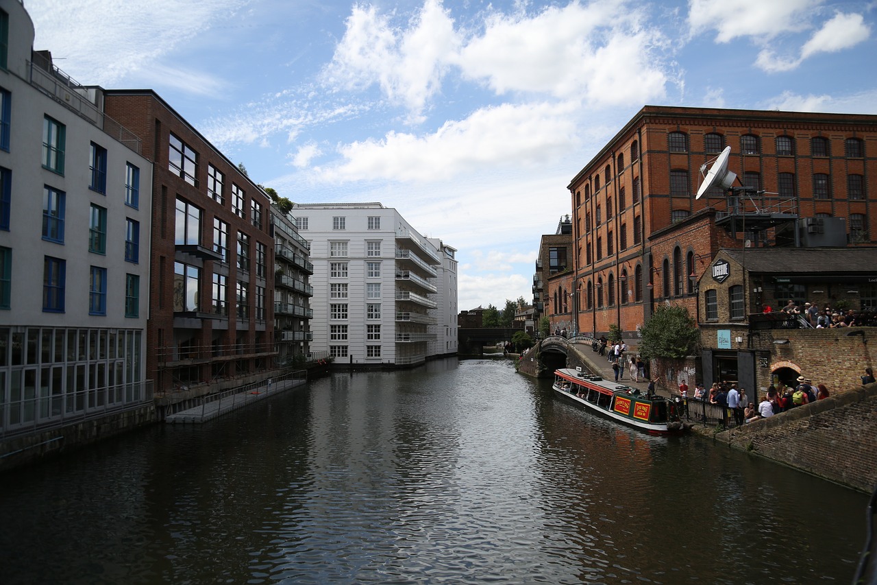 canal water camden free photo