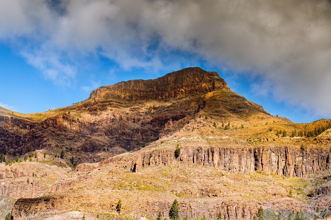 canary islands gran canaria landscape free photo