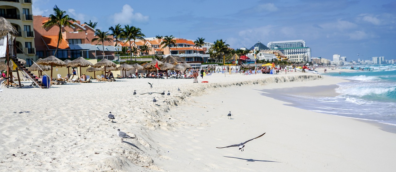 cancun mexico beach free photo