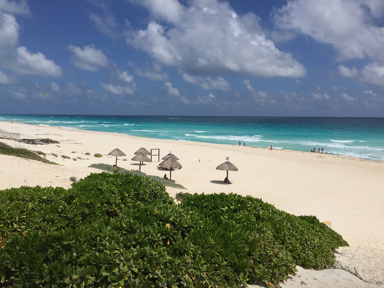 cancun mexico beach free photo