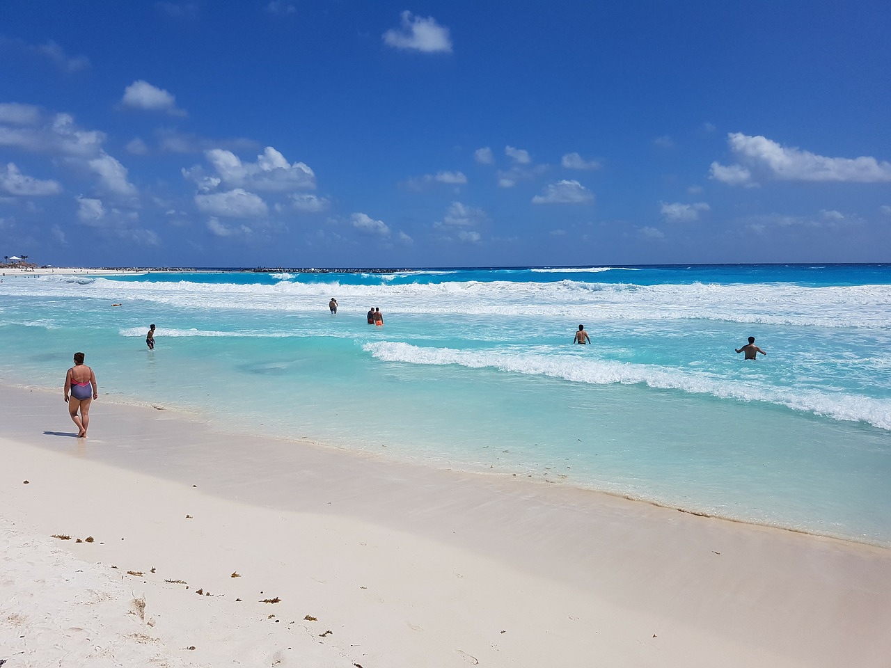 cancun beach generic free photo