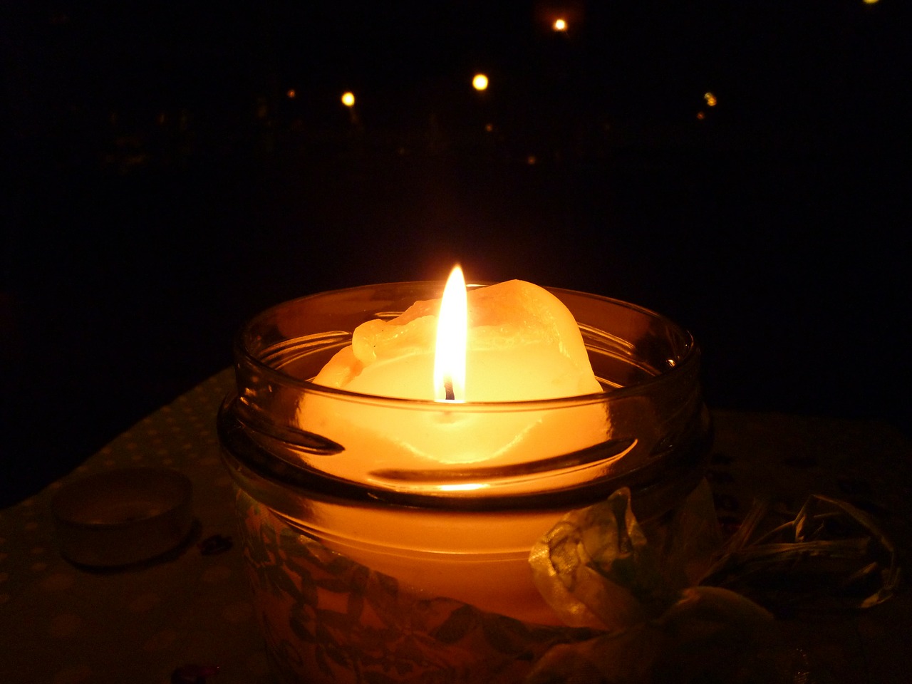 candle light dark free photo