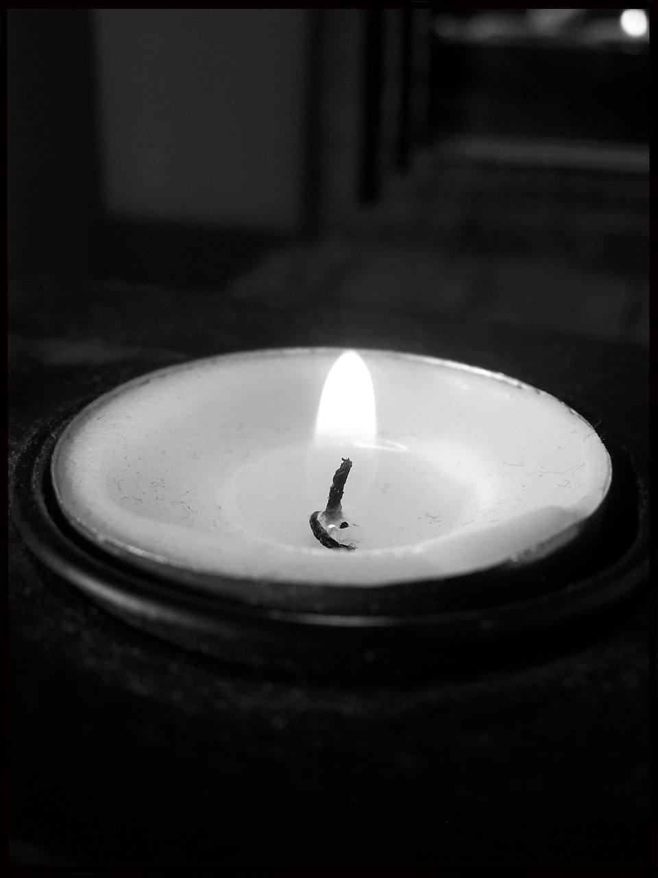fire black-and-white wax free photo