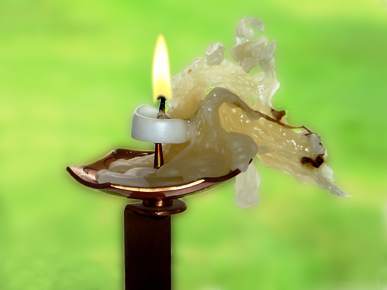 candle flame candlelight free photo