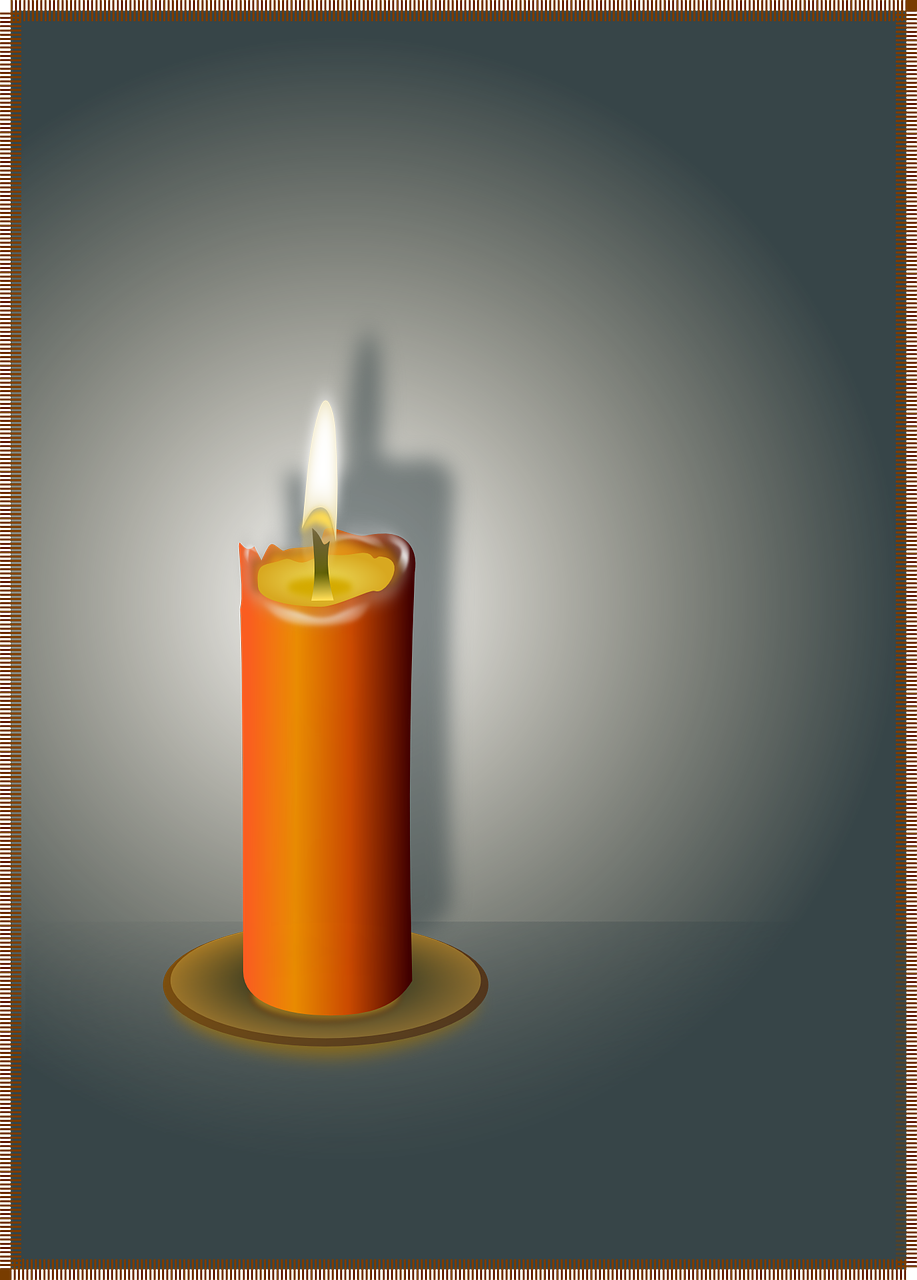 candle flame wax free photo