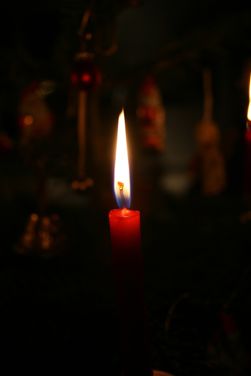 candle christmas hope free photo