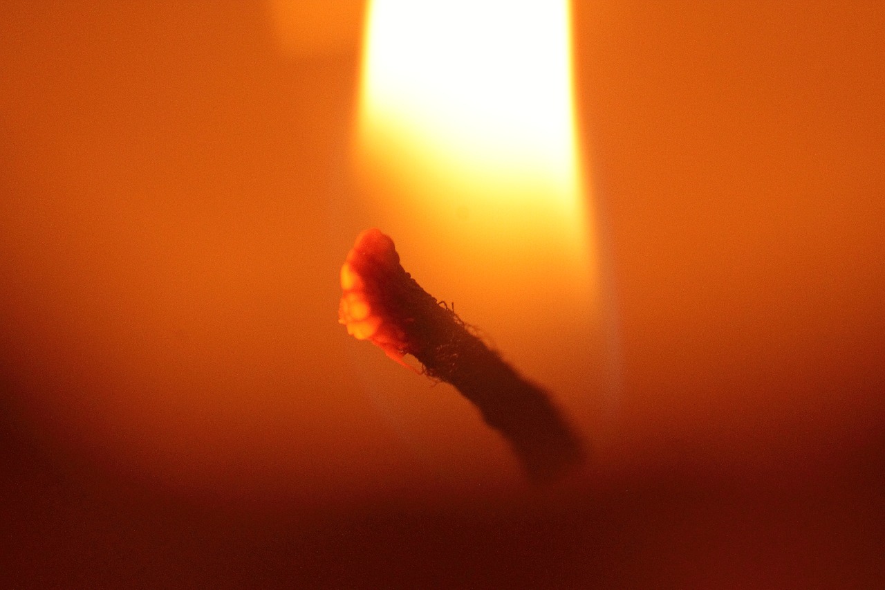 candle candle wick wick free photo