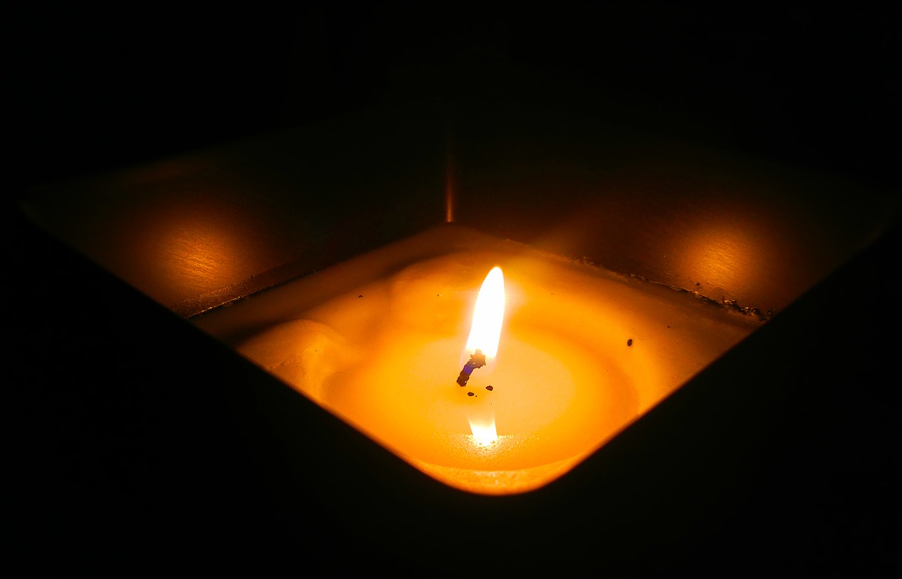 candle flame candlelight free photo