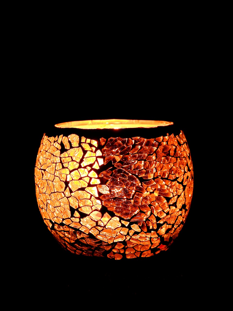 candle tealight vessel free photo