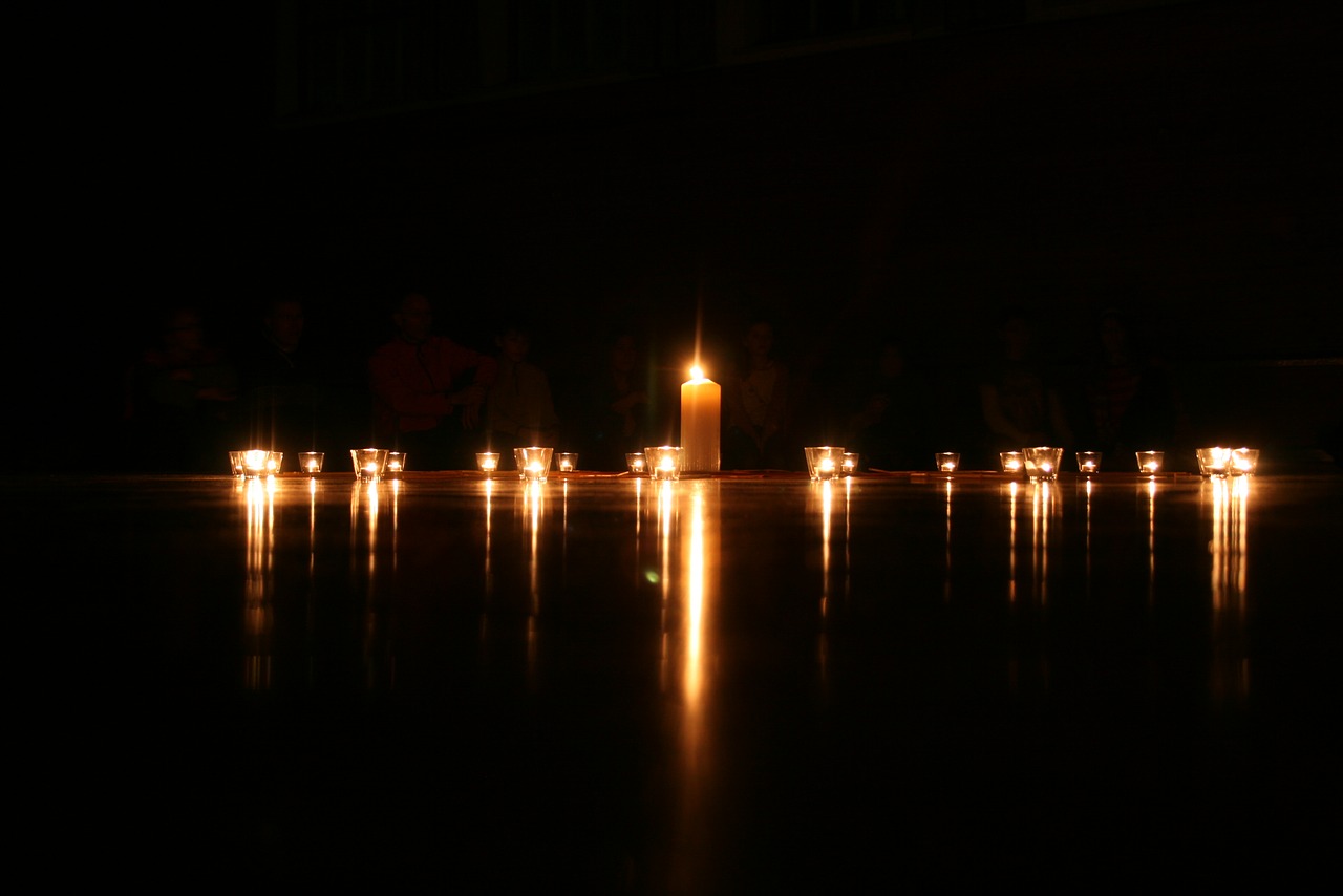 candle light dark free photo