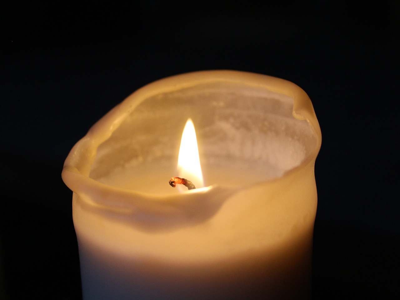candle mourning light free photo
