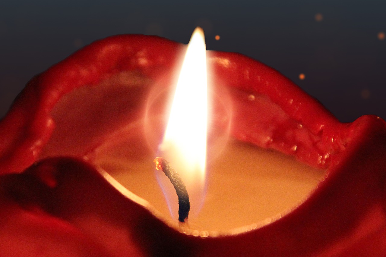 candle candlelight flame free photo