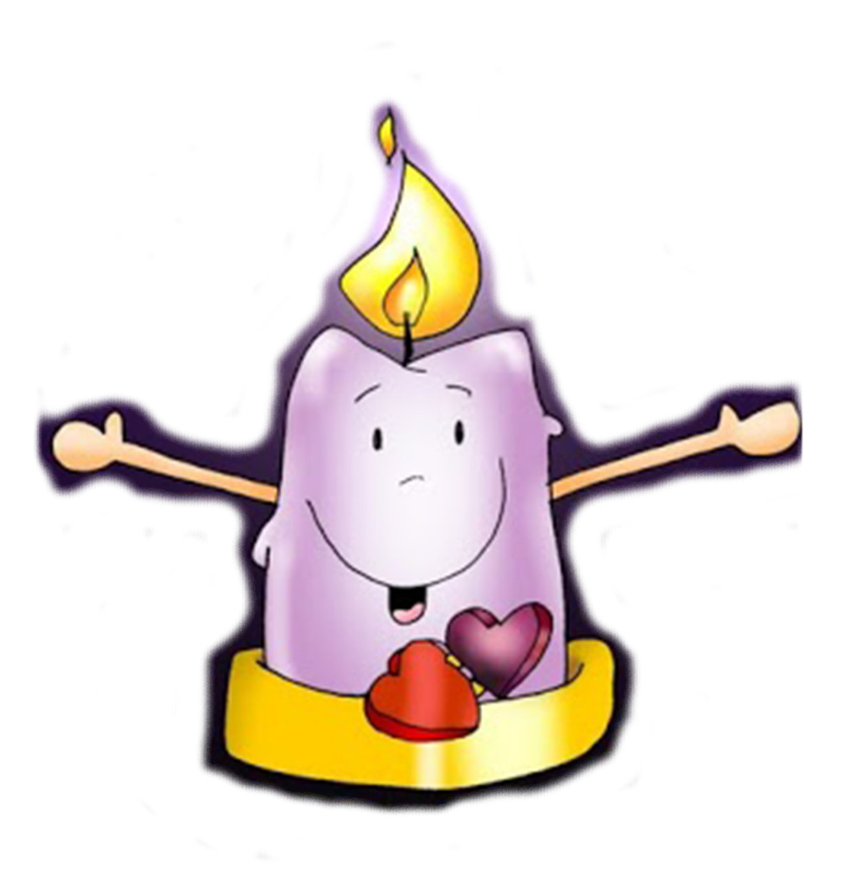 candle flame anthropomorphized free photo