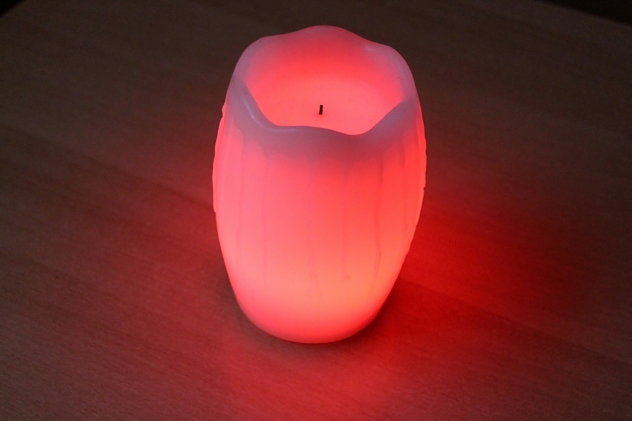 candle light red free photo