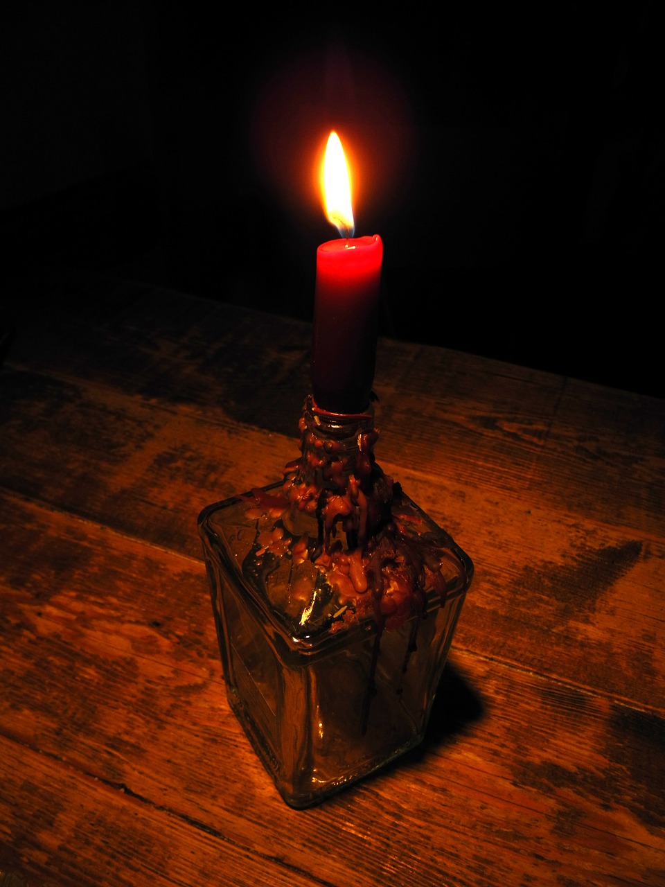 candle candles table free photo