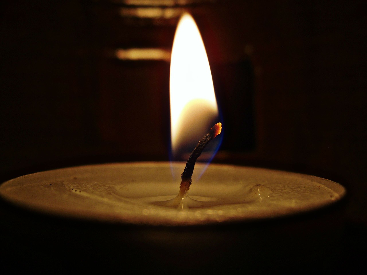candle fire flame free photo