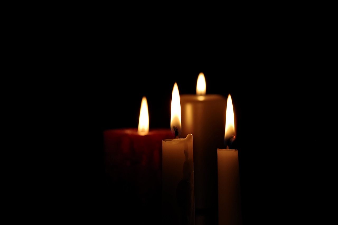 Download free photo of Candle,light,all souls ' day,memory,the tomb of ...