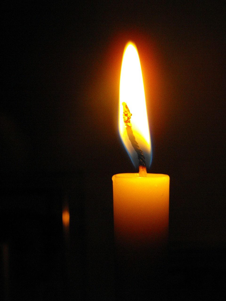 candle darkness candlelight free photo