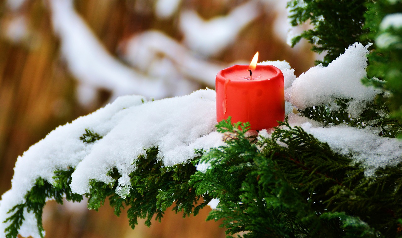 candle flame winter free photo