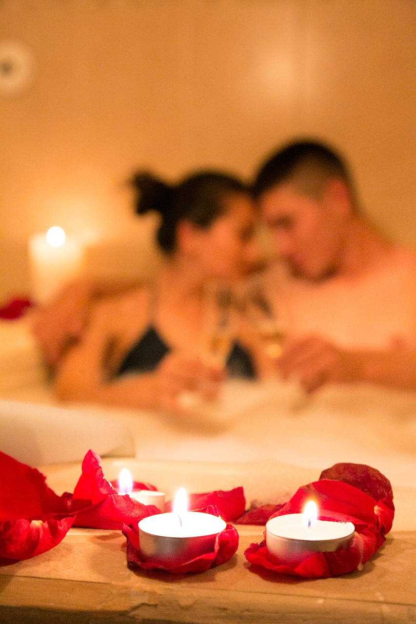 candle relaxation romantic free photo