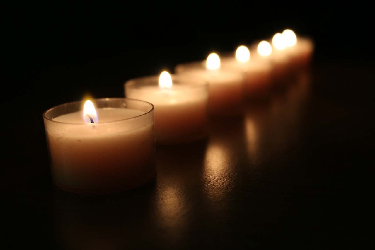 candle  candlelight  romantic free photo