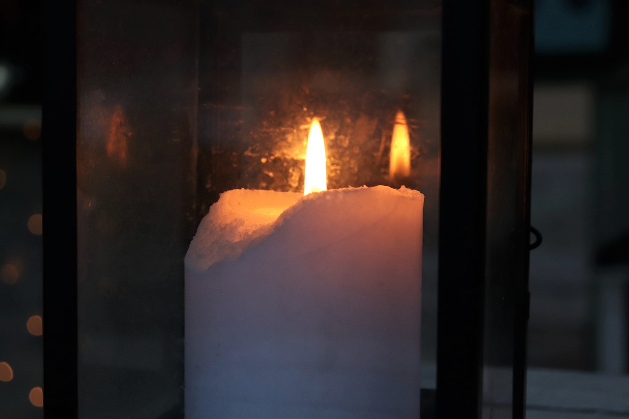 candle  lantern  advent free photo