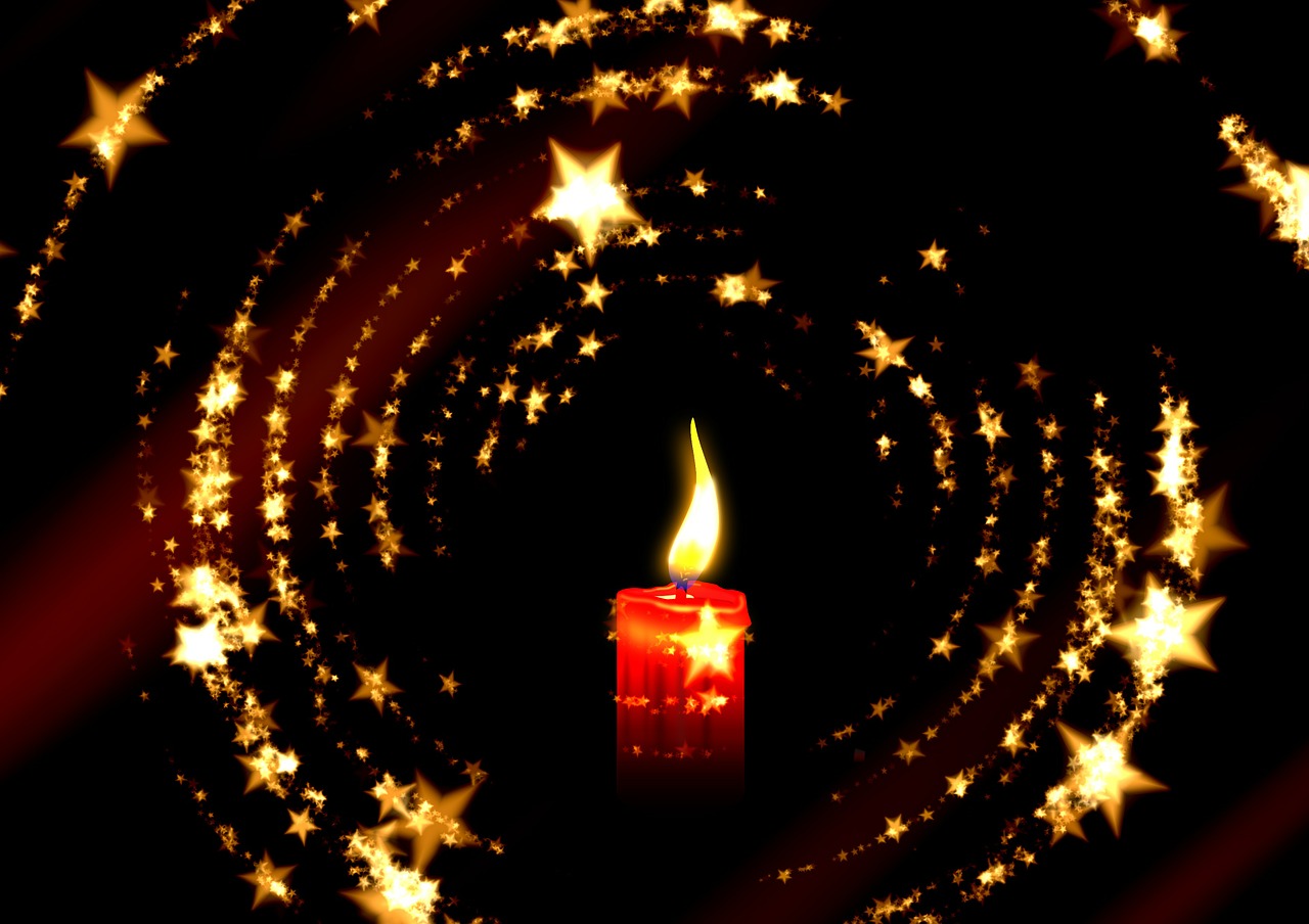 candle advent christmas free photo