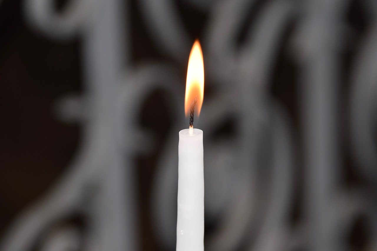 candle  candle church  devotion candle free photo