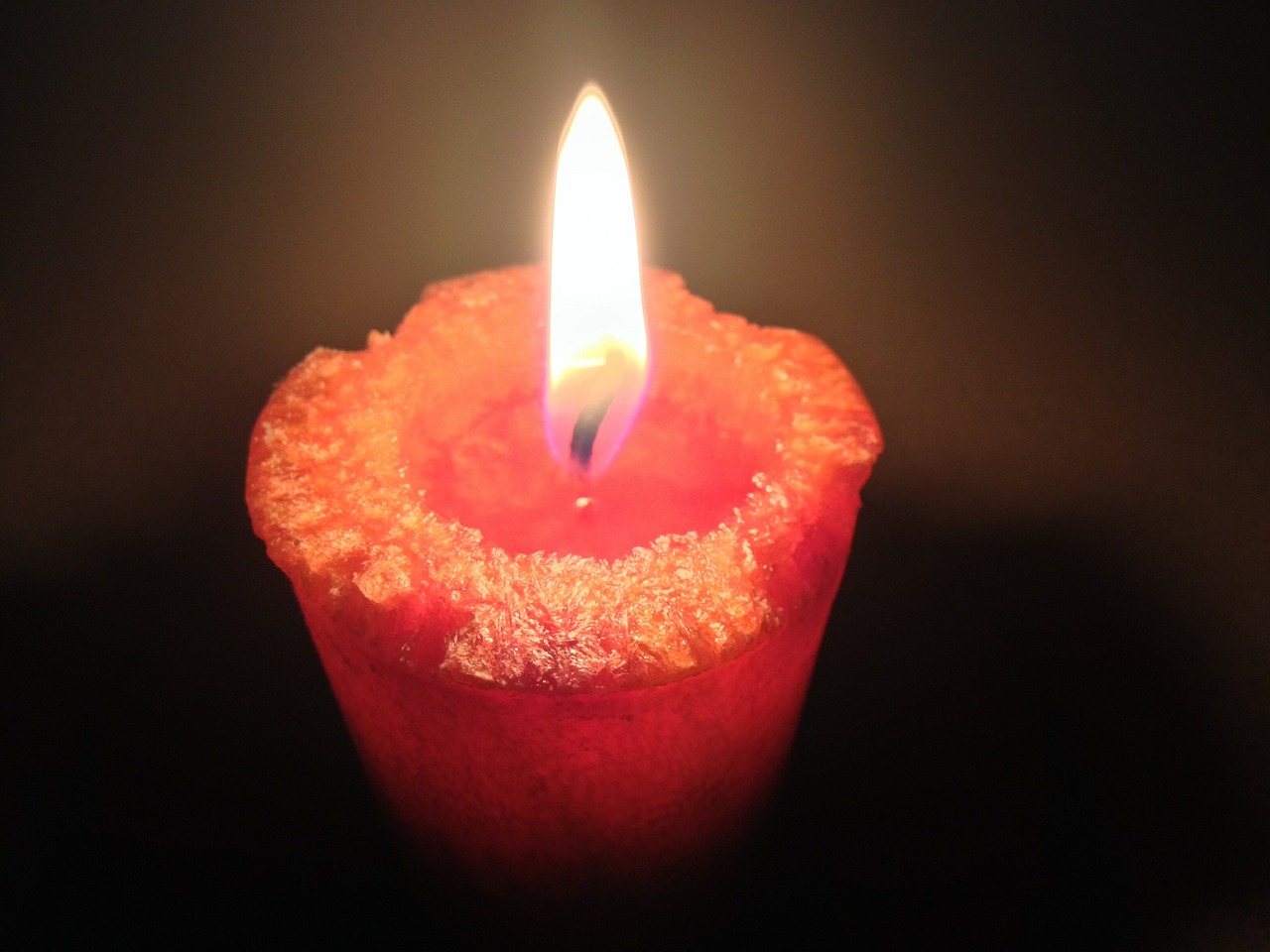candle flame flicker free photo