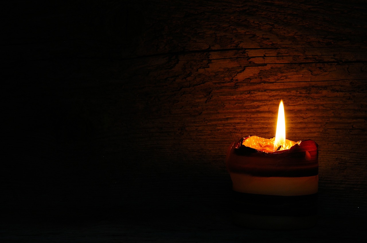 candle flame candlelight free photo