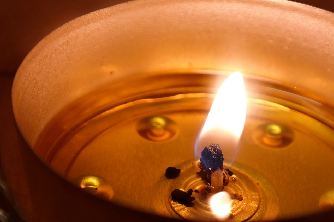 candle flame wick free photo