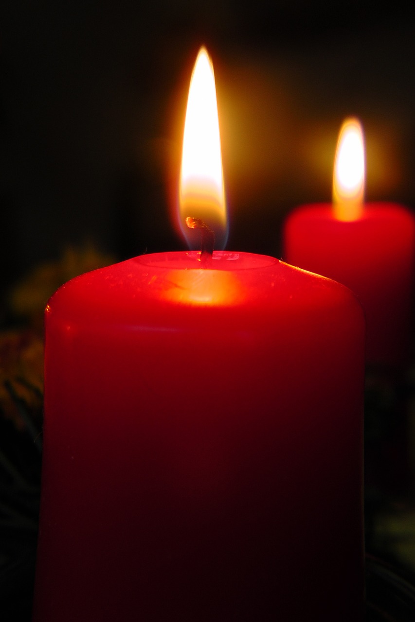 candle flame cozy free photo