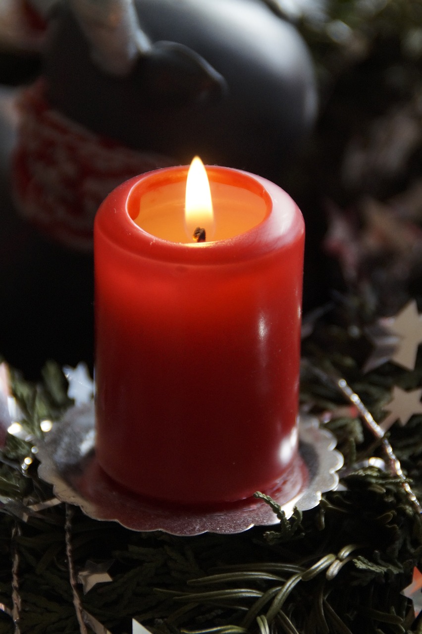 candle advent advent wreath free photo