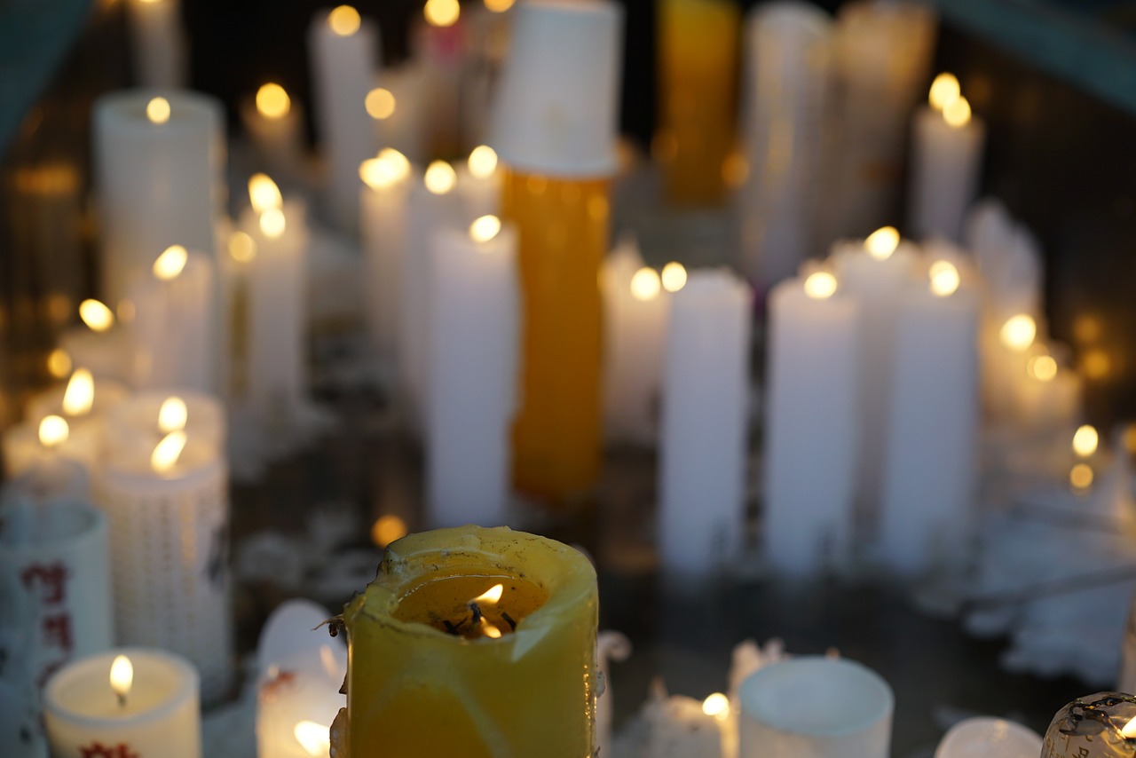 candle candlelight buddhism free photo