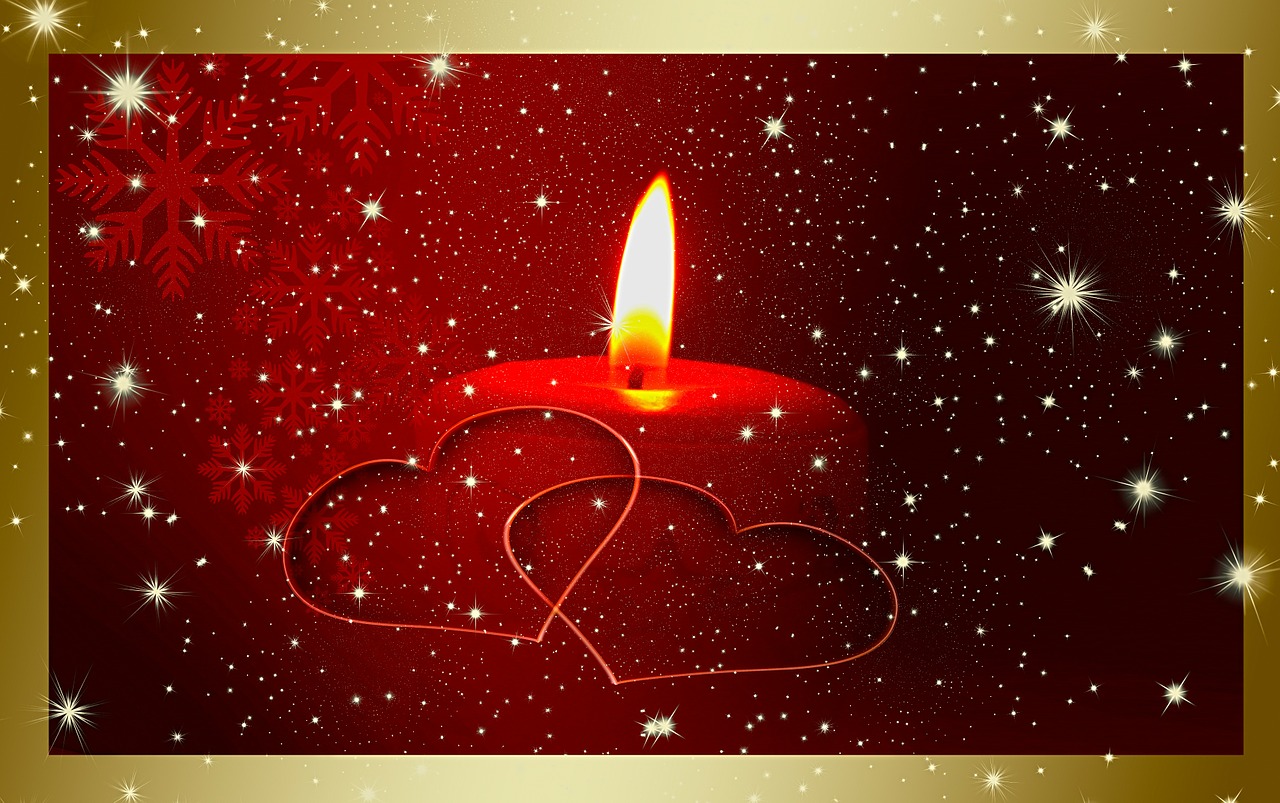 candle candlelight red free photo