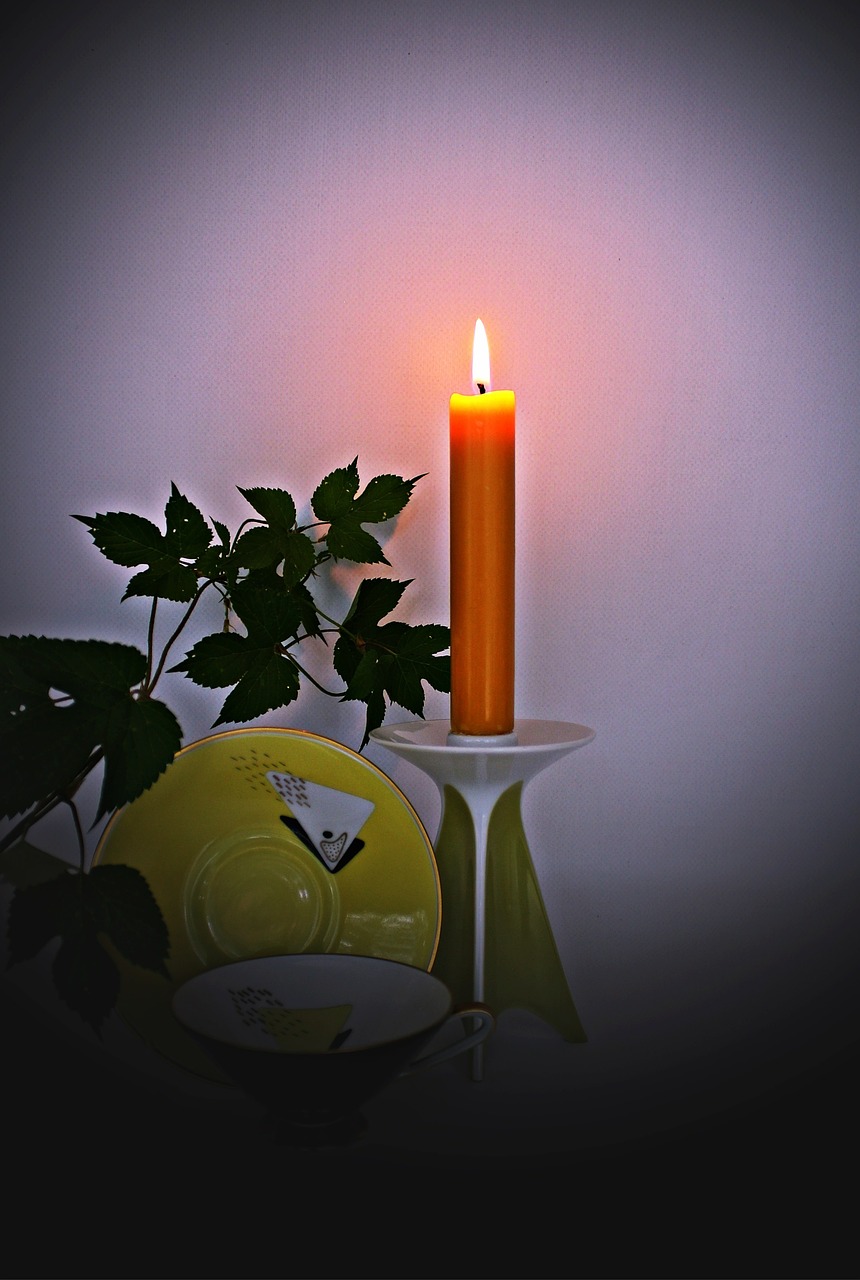 candle holders candlelight romantic free photo
