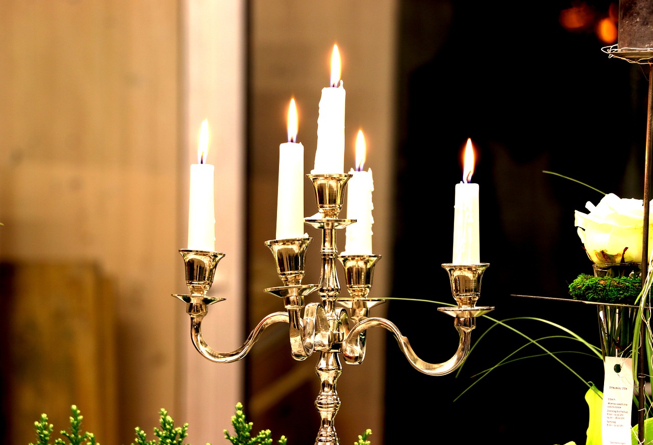 candle holders candles light free photo