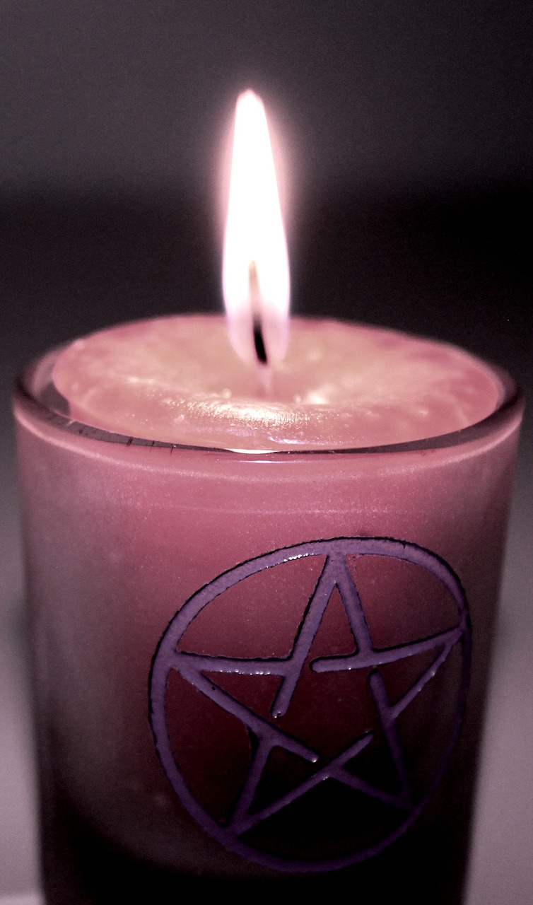 candle magic candle magick wicca free photo