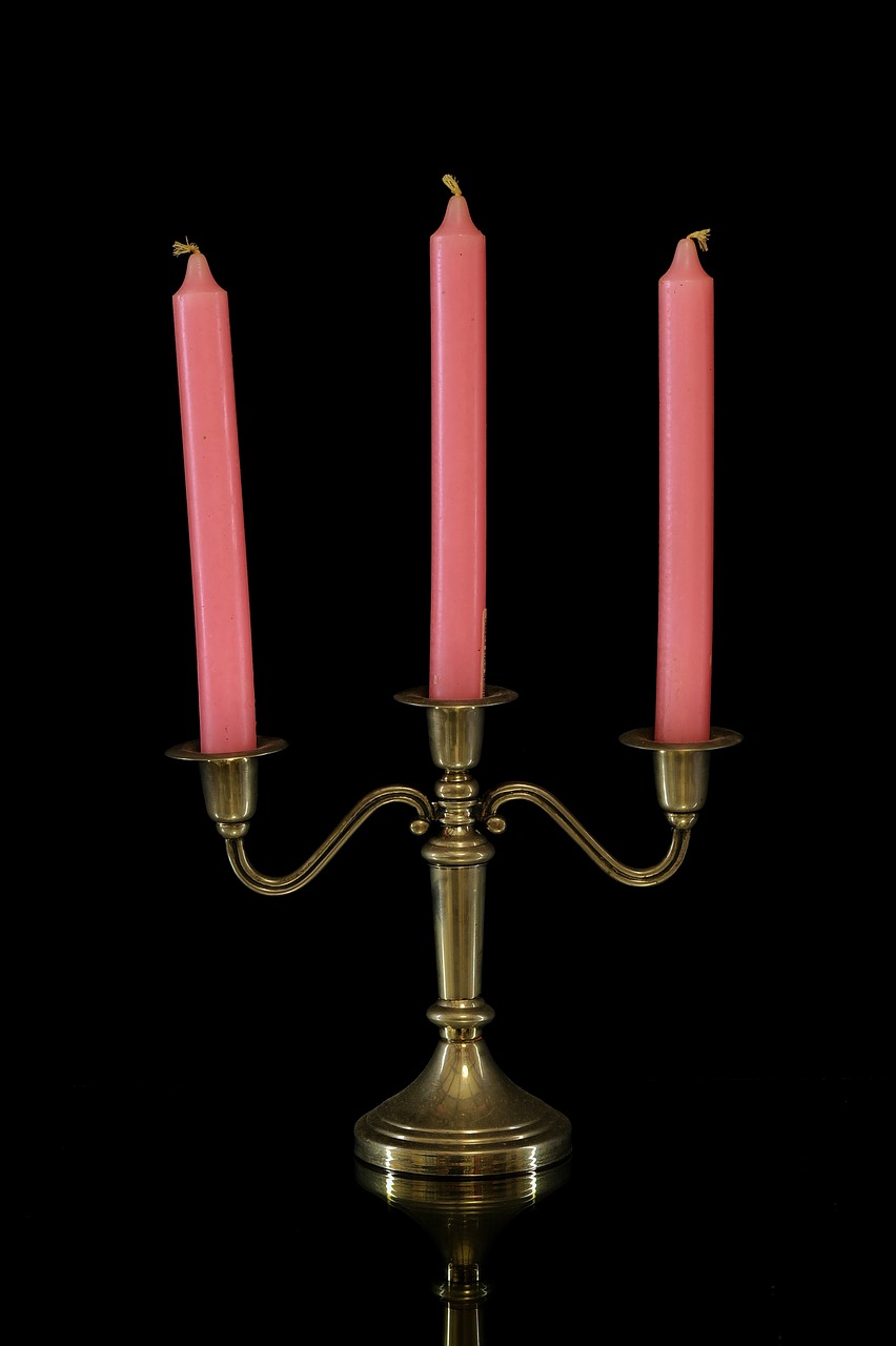 candleholder candle formal wear free photo
